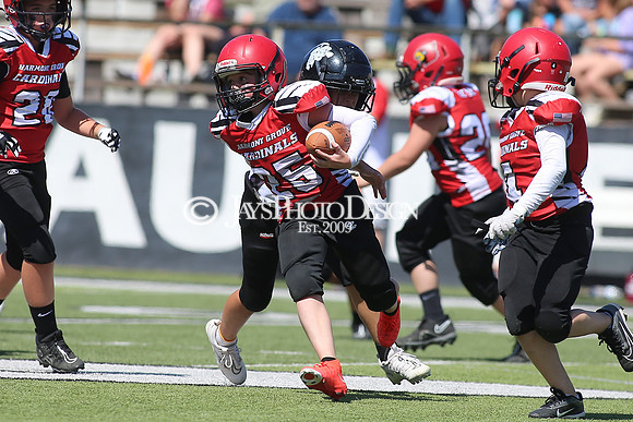 Harmony Grove @ Bauxite peewee football 9-16-23_JWM_0632