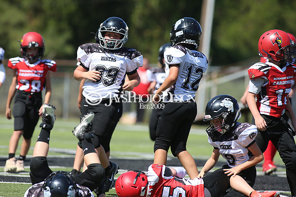 Harmony Grove @ Bauxite peewee football 9-16-23_JWM_0639