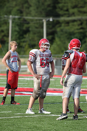Glen Rose Football Practice 9-2-2014 (©Justin Manning) JWM_260