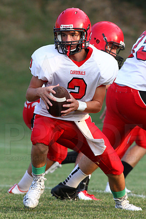 Harmony Grove @ Bauxite (Scrimmage) 8-26-2014 (©Justin Manning) JWM_22
