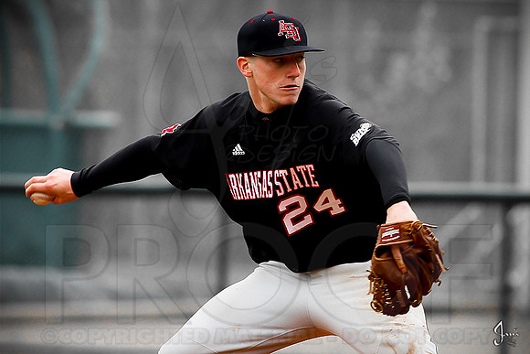 ASU @ UALR baseball 3-17-13 (© Justin Manning) JWM0291
