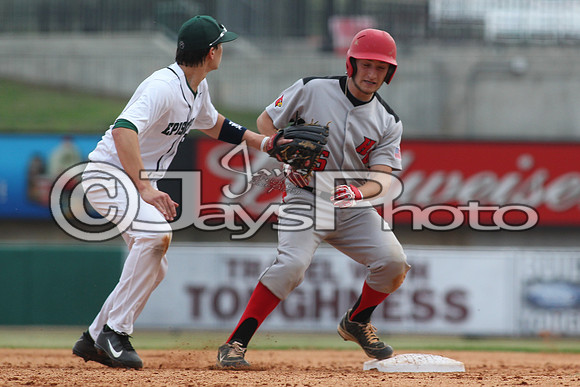 Harmony Grove vs. Episcopal Baseball (Dickey Stephens Park) 4-2-2015 (©Justin Manning) JWM_0238