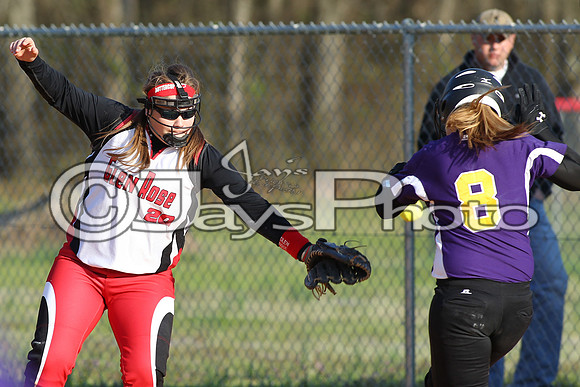 Poyen @ Glen Rose softball 3-28-2015 (©Justin Manning) JWM_0023