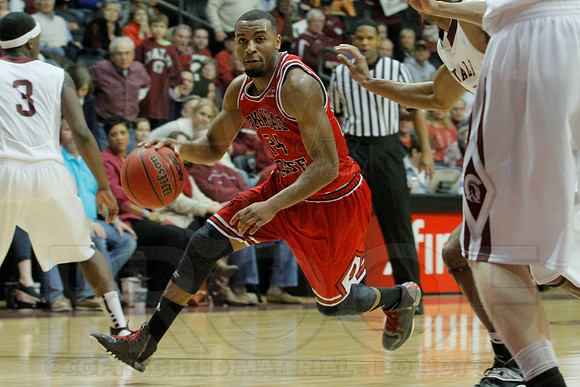 Arkansas State @ UALR Men's Basketball 3-1-2014 (© Justin Manning) JWM_0545