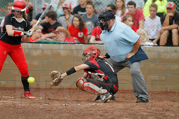 Rose Bud vs. Harmony Grove Regional Softball 5-9-2014 (© Justin Manning) JWM_0050