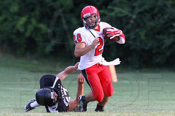 Harmony Grove @ Bauxite (Scrimmage) 8-26-2014 (©Justin Manning) JWM_38