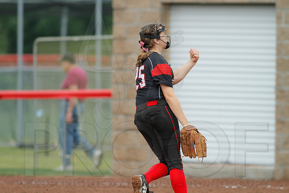 Rose Bud vs. Harmony Grove Regional Softball 5-9-2014 (© Justin Manning) JWM_0056
