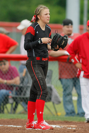 Rose Bud vs. Harmony Grove Regional Softball 5-9-2014 (© Justin Manning) JWM_0063