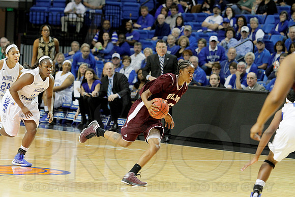 Middle Tennessee vs ULM  Women's 3-9-13 JWM0204 (©Justin Manning)
