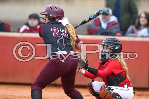 Vilonia @ Benton softball 3-3-2015 (©Justin Manning) JWM_041