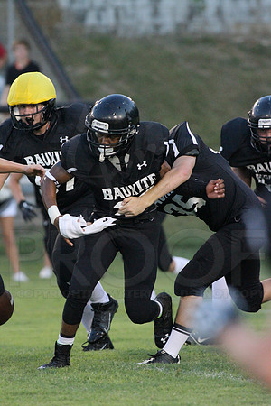 Bauxite Black-Gray games 4th, 5th, 6th, Junior high, Senior high scrimmage 8-22-13 (© Justin Manning) JWM0212