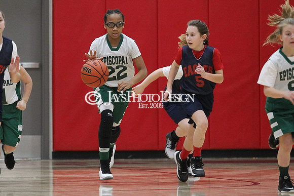 Private School League 4th Grade Basketball Episcopal vs. Baptist Prep 1-27-18_0102