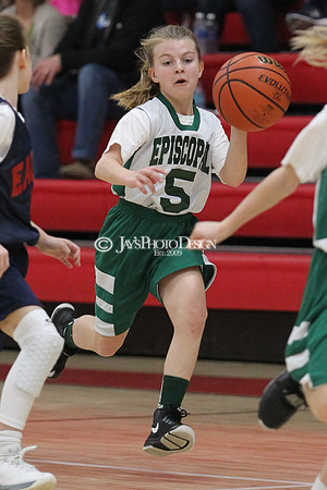 Private School League 4th Grade Basketball Episcopal vs. Baptist Prep 1-27-18_0146