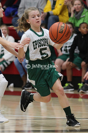 Private School League 4th Grade Basketball Episcopal vs. Baptist Prep 1-27-18_0150