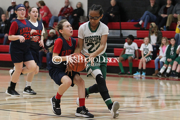 Private School League 4th Grade Basketball Episcopal vs. Baptist Prep 1-27-18_0349