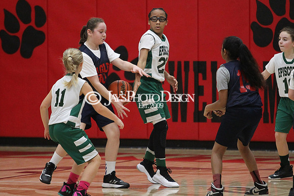 Private School League 4th Grade Basketball Episcopal vs. Baptist Prep 1-27-18_0514