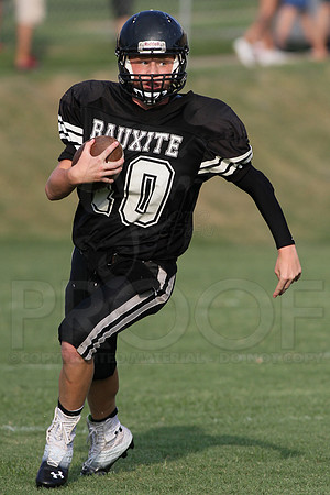 Bauxite Black-Gray games 4th, 5th, 6th, Junior high, Senior high scrimmage 8-22-13 (© Justin Manning) JWM0084