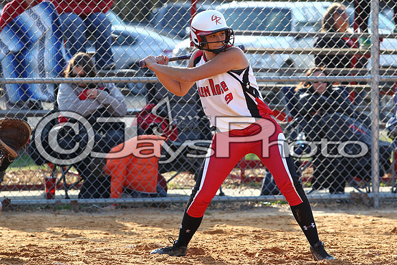 Poyen @ Glen Rose softball 3-28-2015 (©Justin Manning) JWM_0054