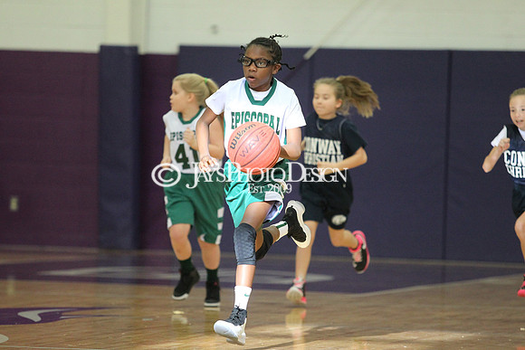 Private School League 4th Grade Basketball Private School League 4th Grade Basketball Episcopal vs. Conway Christian 2-3-18_0067