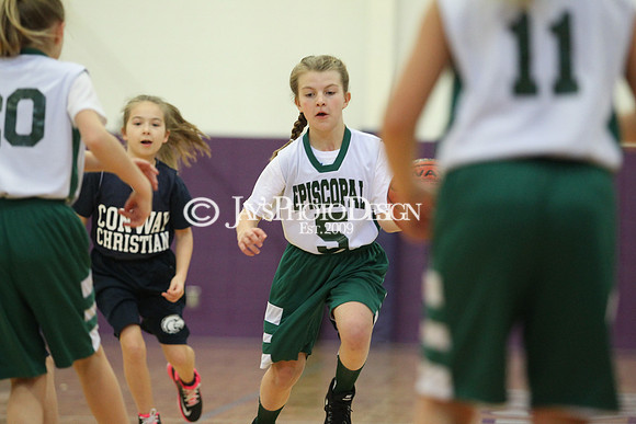 Private School League 4th Grade Basketball Private School League 4th Grade Basketball Episcopal vs. Conway Christian 2-3-18_0084