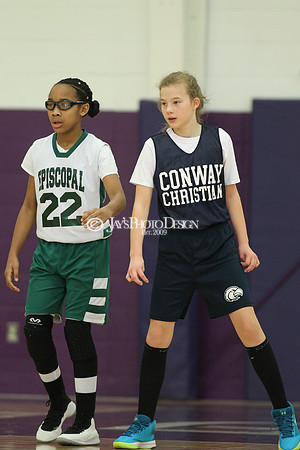 Private School League 4th Grade Basketball Private School League 4th Grade Basketball Episcopal vs. Conway Christian 2-3-18_0123