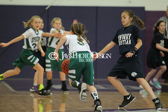 Private School League 4th Grade Basketball Private School League 4th Grade Basketball Episcopal vs. Conway Christian 2-3-18_0341