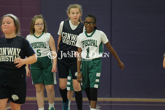 Private School League 4th Grade Basketball Private School League 4th Grade Basketball Episcopal vs. Conway Christian 2-3-18_0561