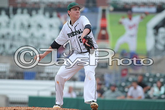 Harmony Grove vs. Episcopal Baseball (Dickey Stephens Park) 4-2-2015 (©Justin Manning) JWM_0181