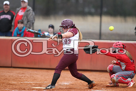 Cabot @ Benton Softball 3-10-2015 (©Justin Manning) JWM_0302