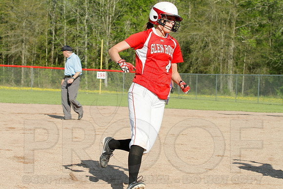 Mayflower @ Glen Rose softball (Senior Night) 4-22-2014 (© Justin Manning) JWM_0022