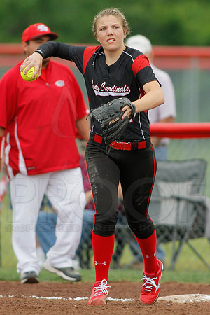 Rose Bud vs. Harmony Grove Regional Softball 5-9-2014 (© Justin Manning) JWM_0067