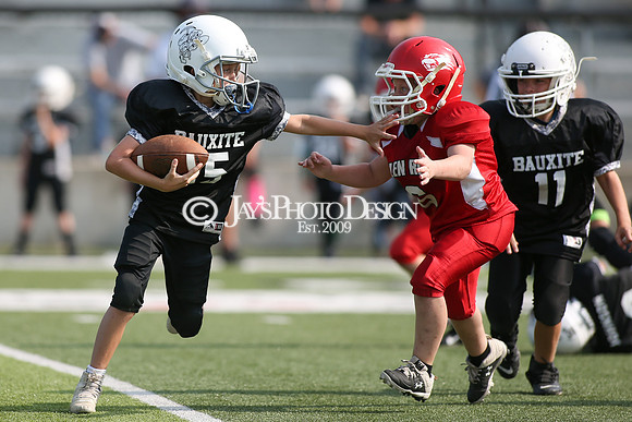 Glen Rose @ Bauxite peewee 3rd Grade football_0122