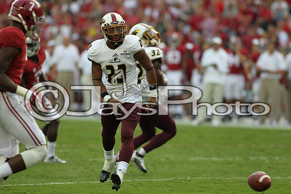 University of Louisiana-Monroe @ Alabama 9-26-2015 (©Justin Manning) JWM_0441