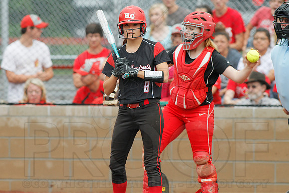 Rose Bud vs. Harmony Grove Regional Softball 5-9-2014 (© Justin Manning) JWM_0023