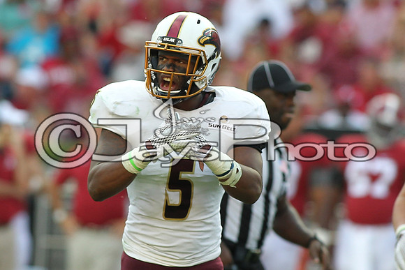 University of Louisiana-Monroe @ Alabama 9-26-2015 (©Justin Manning) JWM_0154