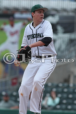 Harmony Grove vs. Episcopal Baseball (Dickey Stephens Park) 4-2-2015 (©Justin Manning) JWM_0194
