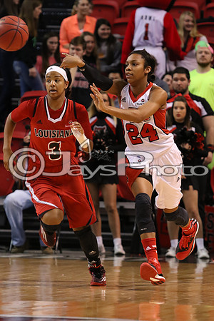 LA-Lafayette @ Arkansas State Women's 3-7-2015 (©Justin Manning) JWM_179