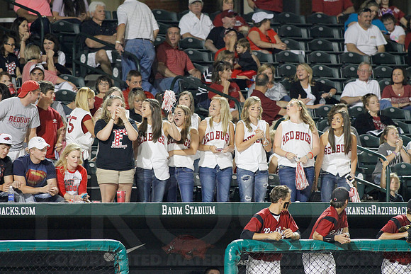 Harding Academy vs. Fordyce 3A State Finals @ U of A (Baum Stadium) 5-17-13. (© Justin Manning) JWM0007
