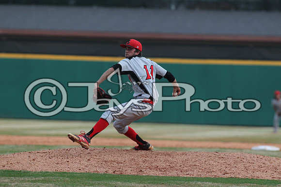 Harmony Grove vs. Episcopal Baseball (Dickey Stephens Park) 4-2-2015 (©Justin Manning) JWM_0365