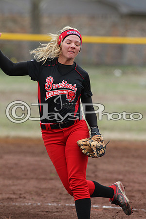 Bauxite vs. Brookland softball 3-28-2015 (©Justin Manning) JWM_0286