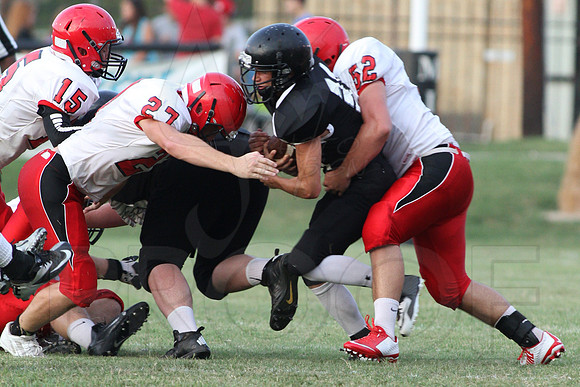 Harmony Grove @ Bauxite (Scrimmage) 8-26-2014 (©Justin Manning) JWM_78