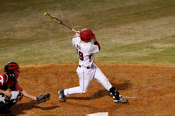 Miss Valley State @ Arkansas Baseball 3-27-13 (© Justin Manning) JWM0440