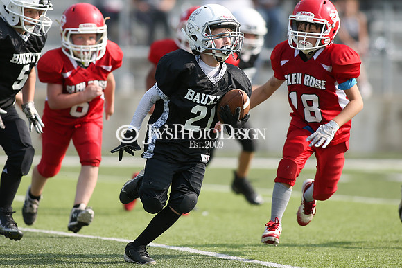 Glen Rose @ Bauxite peewee 3rd Grade football_0165