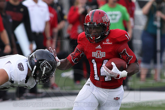 Missouri State @ Arkansas State 9-19-2015 (©Justin Manning) JWM_0497