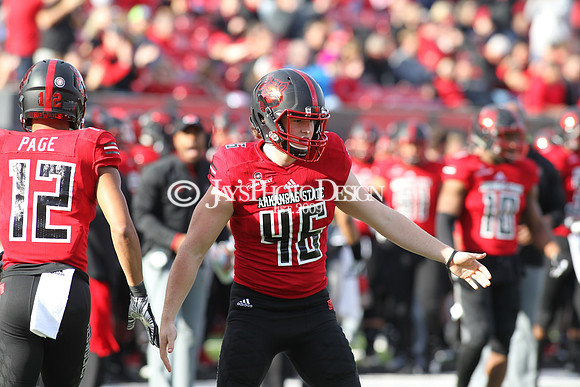 ULM @ Arkansas State (Senior Day) 11-17-18_JWM_0095