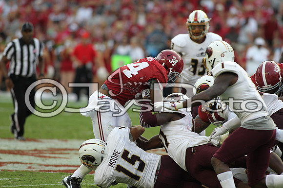 University of Louisiana-Monroe @ Alabama 9-26-2015 (©Justin Manning) JWM_0419