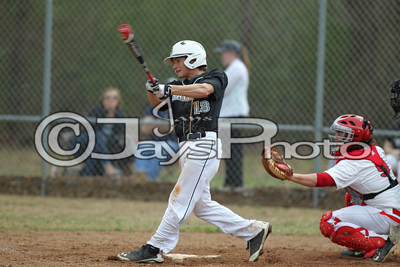 Bauxite @ Glen Rose Baseball 3-17-2015 (©Justin Manning) JWM_0116