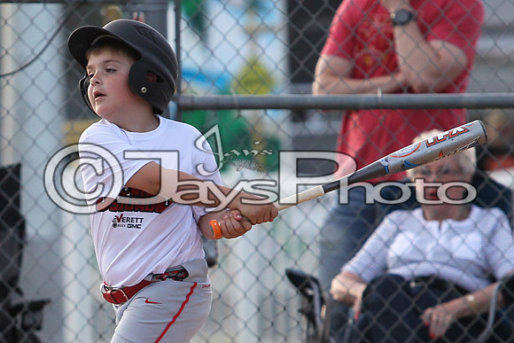 Bomb Squad vs. Cardinals 6-7 year old (Pitching Machine) 5-5-2015 (©Justin Manning) JWM_0179