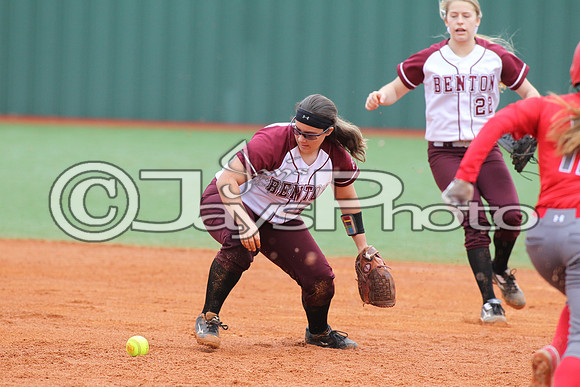 Cabot @ Benton Softball 3-10-2015 (©Justin Manning) JWM_0052