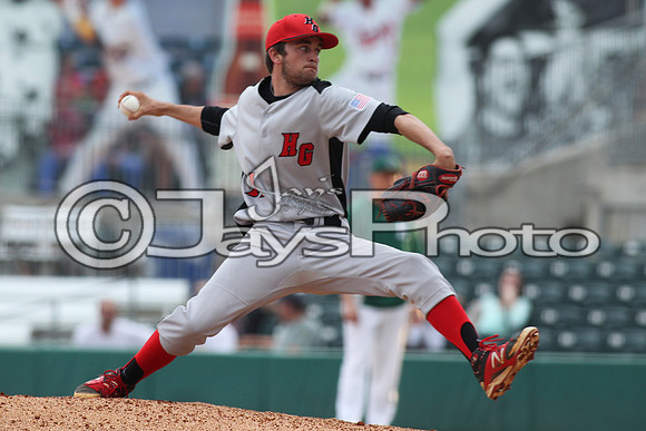 Harmony Grove vs. Episcopal Baseball (Dickey Stephens Park) 4-2-2015 (©Justin Manning) JWM_0096
